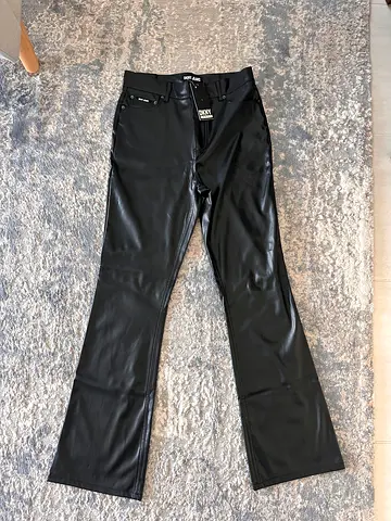 DKNY faux leather pants size 29