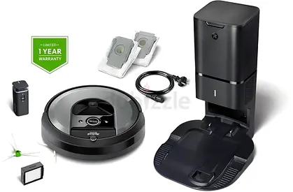 iRobot Roomba i7+ (i7558) WiFi connected Robot Vacuum with Automatic Dirt Disposal