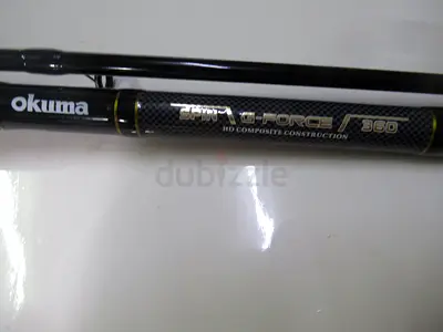 OKUMA 3.6m SURF OR ROCK CARBON FISHING ROD