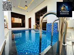 Villa for sale in Al-Amrah Gardens area, fully furnished with electricity, water, and air conditioni