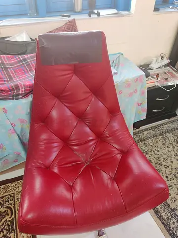 Stylish Red Lounge Chair