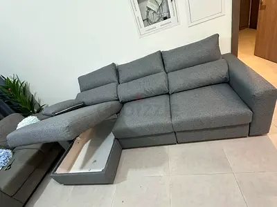 3__Seaters Eskilstuna Dark grey sofa bed