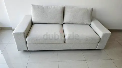 Ikea vimle Two seater pull out sofa bed with mattress