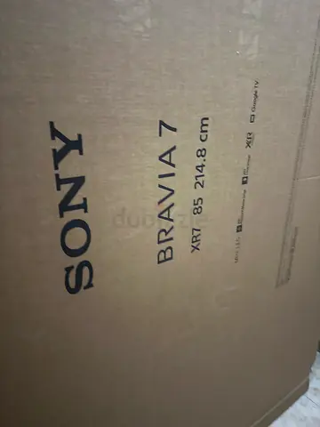Sony Bravia 85 inches box  only
