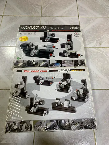 UNIMAT MetalLine 6-in-1 + Unimat Metal Working Kit – Brand New Sealed (2 Sets)