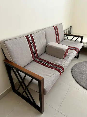 Stylish Sofa with Unique Pattern