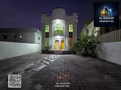 Villa in Al Rawda, near Sheikh Ammar Street, large area, freehold ownership, includes electricity, w