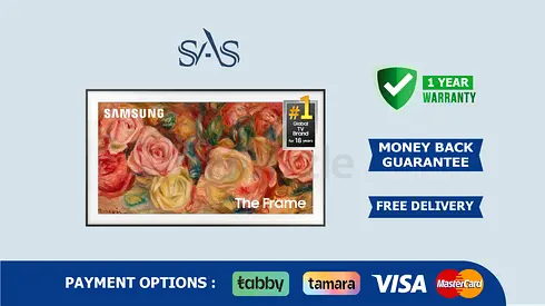 Samsung 85 inch Frame Tv | QLED 4k HDR | New - Free Delivery | Warranty | 85LS03D