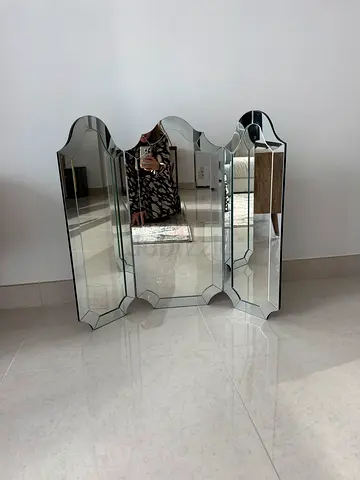 Elegant 3-Part Dressing Table Mirror