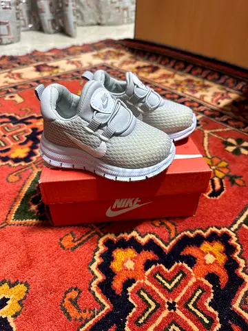 Nike Silver kids sportswear boots