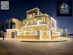 villa with excellent finishing, on the corner of two streets, at a negotiable price with the possibi