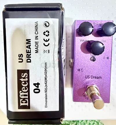 New/ Unused Mini Electric Guitar Effect Pedal Electric Guitar Pedal US Dream