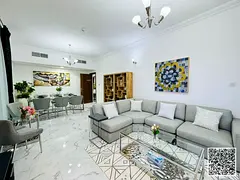 ✨ Fully furnished 2-bedroom apartment for monthly rent in Ajman, Al Rashidiya area ✔️ Includes