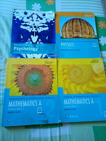 International GCSE (9-1) Books Collection - Psychology, Physics, Math, Chemistry and Biology
