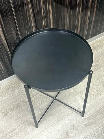 Stylish Black Iron Table