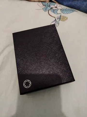 Mont Blanc Leather MST BUS. CARD HOLDER W. GUSSET for sale