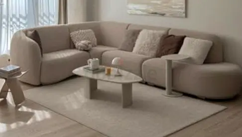 Brand new 5 seater L shape sofa available