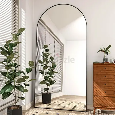 Elegant Arched Floor Mirror 200×100cm