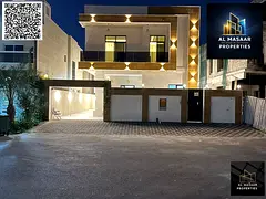 A unique opportunity to own a luxurious villa in the Al Yasmin area, in an exceptional location clos