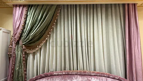 Elegant Drapes and Curtains Set