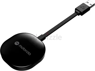 Motorola Sound MA1 Wireless Android Auto Car Adapter - Instant Connection Using Google-Licensed Brid