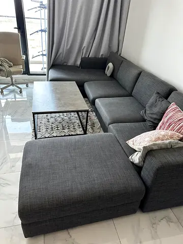 Modern Grey Sofa Set