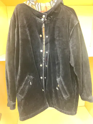 Burberrys Soft Velvet Jacket large original