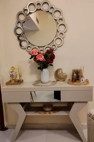 Console table with Mirror