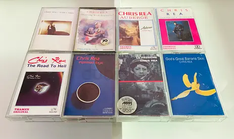8 Chris Rea Music Cassettes