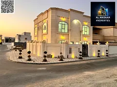 Luxury villa for sale on a corner lot with three street frontages, price includes water, electricity
