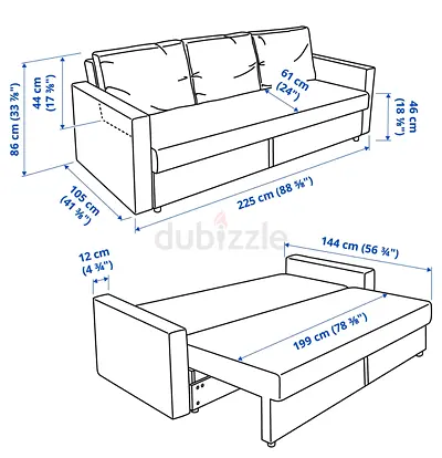 Comfortable Sofa Cum Bed for Sale