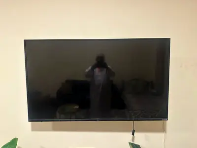 TV 55 inch TCL + holder + Gazal receiver