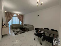 ✨ Fully furnished Two-bedroom apartment for monthly rent in Ajman, Al Rashidiya area ✔️ Includ
