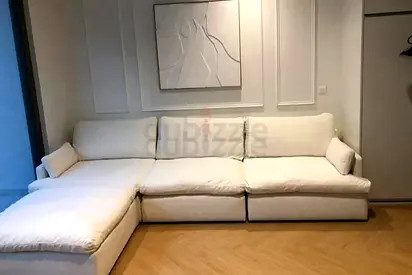 Home Center swin feather filled sofa