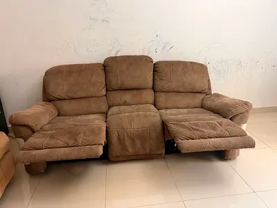 3-Seater Fabric Recliner