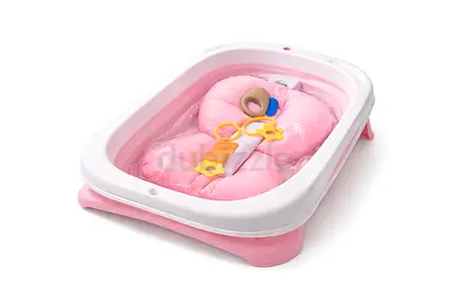 Gentle Baby Bath Tub with Accessories