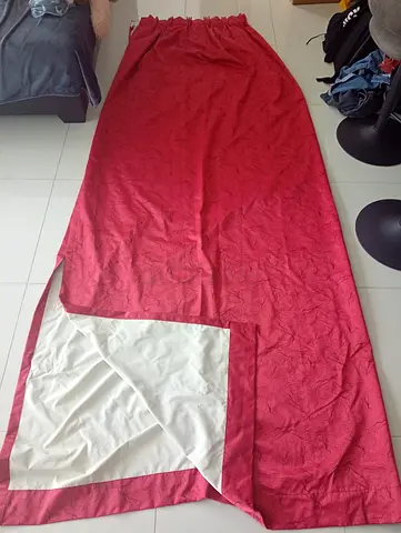 Elegant curtains and drapes