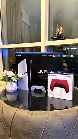 NEW PS5 Slim digital 825 GB (unopened) with Cosmic Red DualSense controller (unopened)