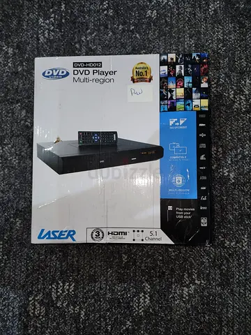 Laser DVD Player - Multi-region, HDMI  USB Compatible