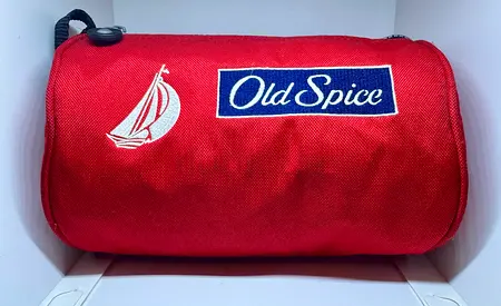 Old Spice an old shaving bag