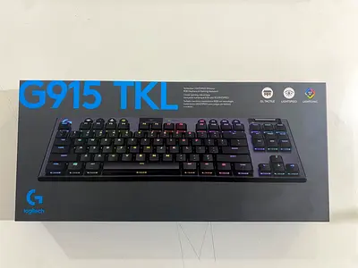 Logitech G915 TKL Mechanical Gaming Keyboard - Wireless and RGB