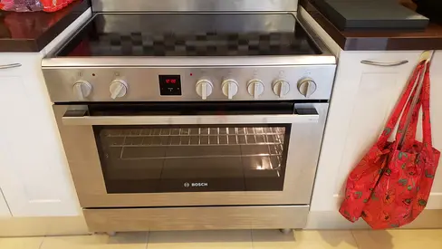 Bosch 5 burner electric cooker