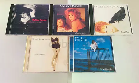 5 Mylene Farmer Music CD’s