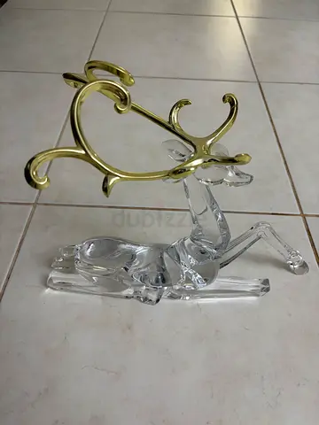 HOMECENTRE 33cm Reindeer with Coated Antler Home Décor