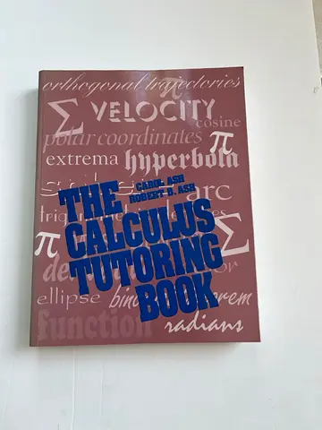 The Calculus Tutoring Book