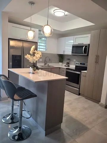 Customize modren design movable kitchen island