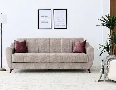 Stylish and Comfortable 2 Sofa bed ( 3 seater and 2 seater) from Danube home