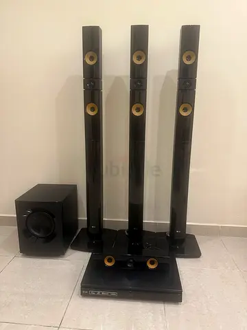 LG Home Theater System – Surround Sound with Floor Standing Speakers + Subwoofer