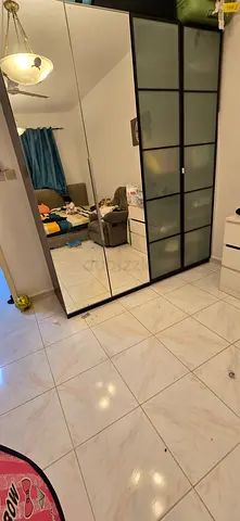 Ikea Stylish Mirrored Wardrobe for Sale