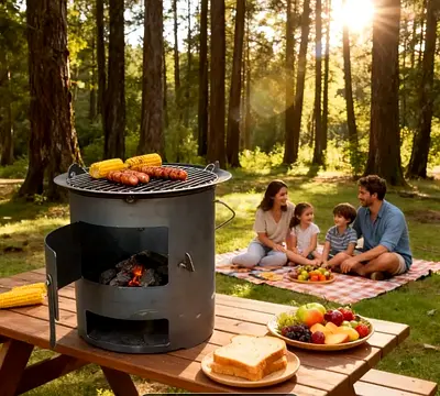 Outdoor Cooking Grill for Perfect Family Picnics